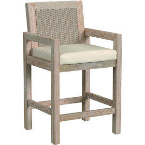 Sedona Barstool in Canvas Canvas, No Welt