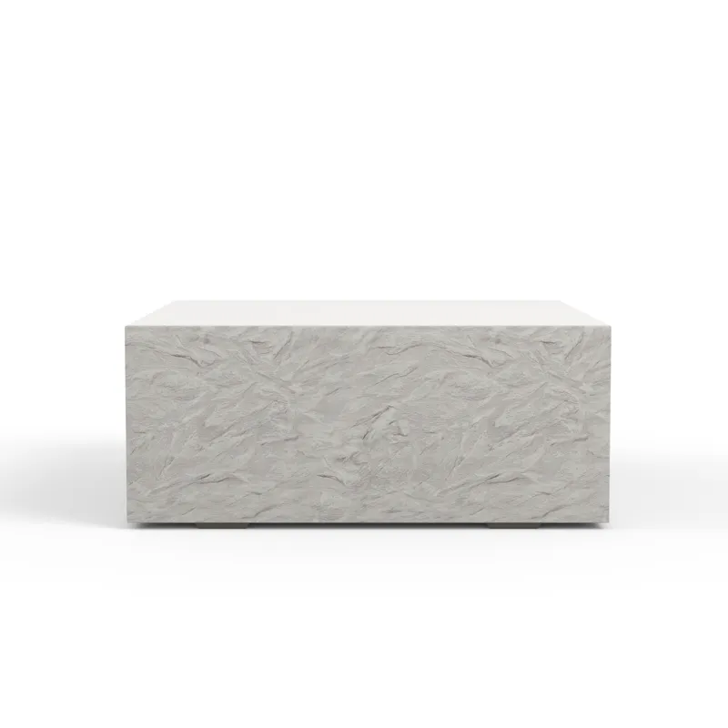 Bazaar Antique Stone Square Coffee Table