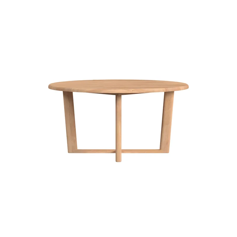 Playa Natural Teak 56" Round Dining Table
