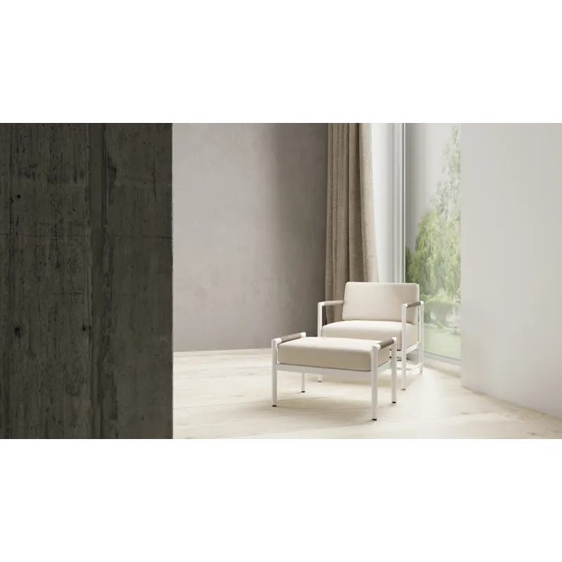 Sabbia Club Chair in Echo Ash, No Welt