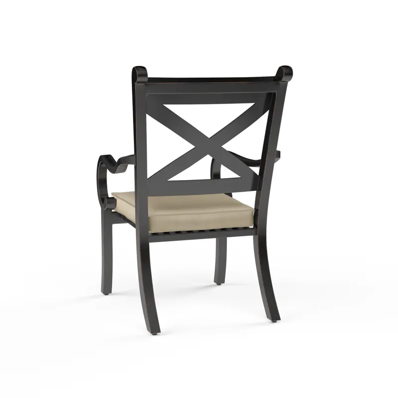 Monterey Dining Chair in Linen Stone w/ Selt Welt