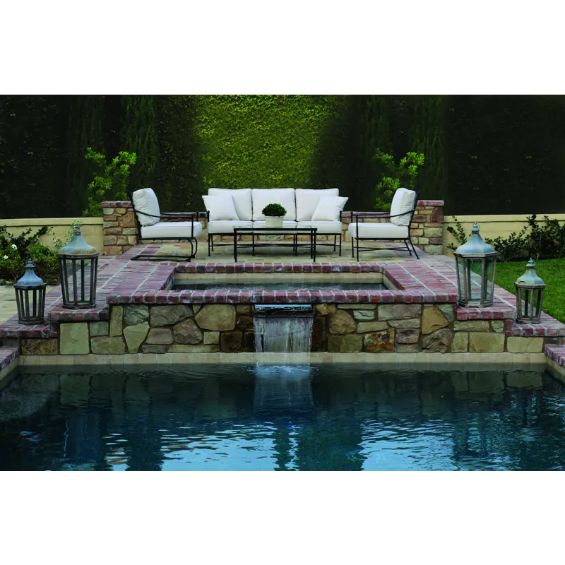 Provence Sofa in Canvas Flax w/ Self Welt