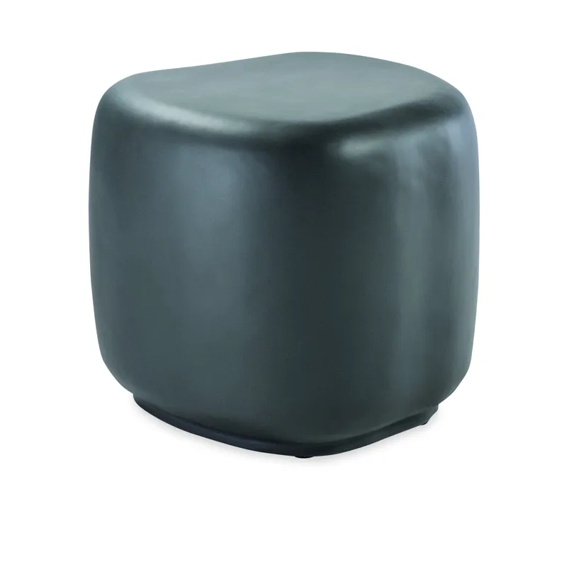 Bazaar Pebble End Table - Gray
