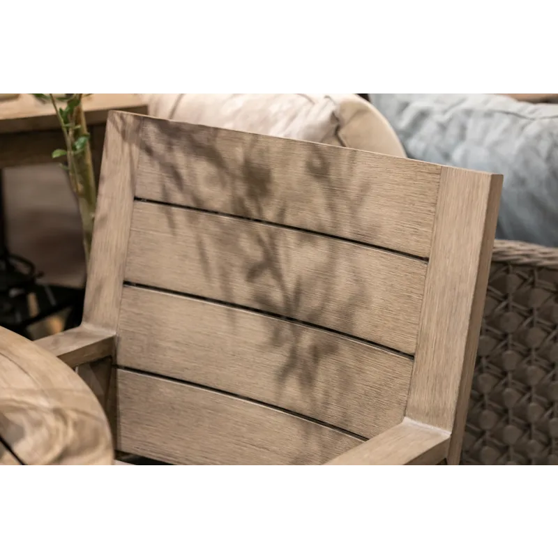 Laguna Dining Chair in Canvas Flax, No Welt
