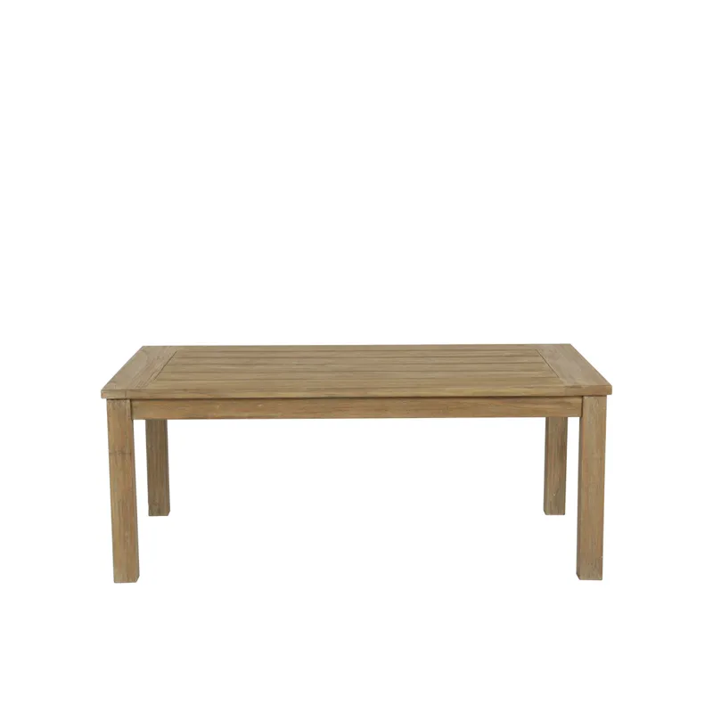 Coastal Teak Rectangular Coffee Table