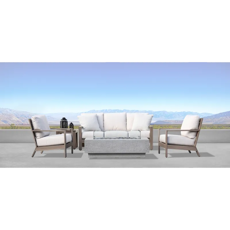 Laguna Sofa in Canvas Flax, No Welt