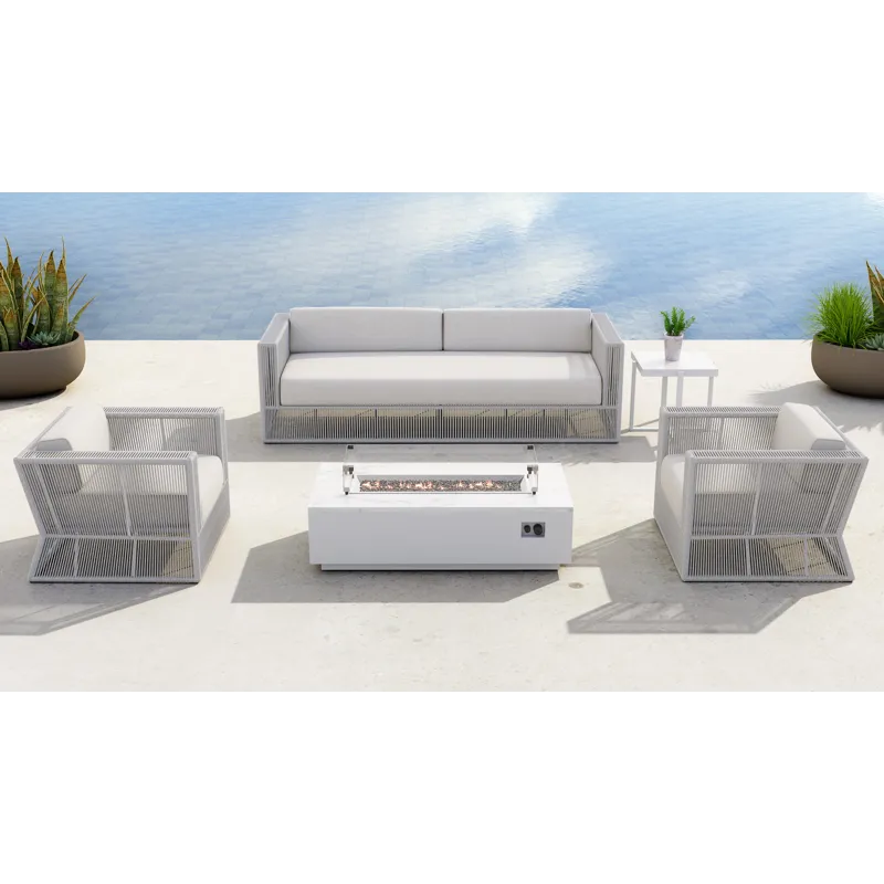 Miami Sofa in Echo Ash w/ Self Welt