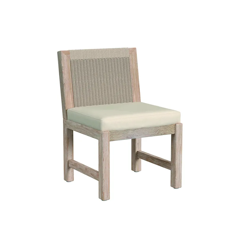Sedona Side Dining Chair in Canvas Canvas, No Welt