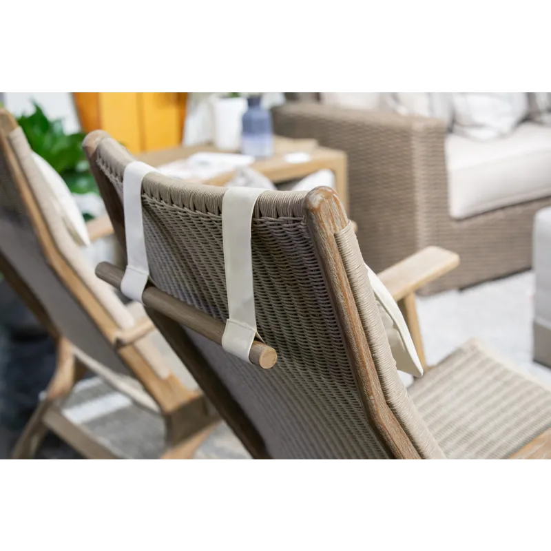 Sedona Coastal Teak Cushionless Highback Chair