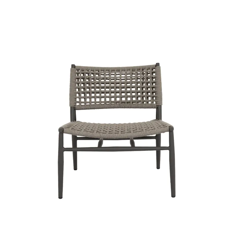 Grigio Cushionless Accent Chair
