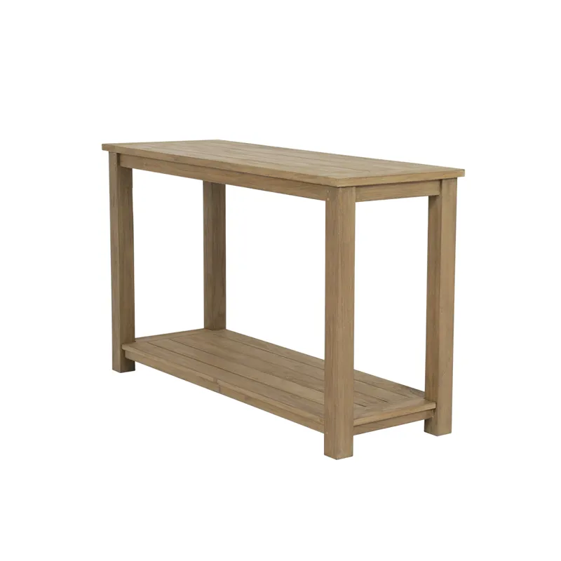 Coastal Teak Sofa Table