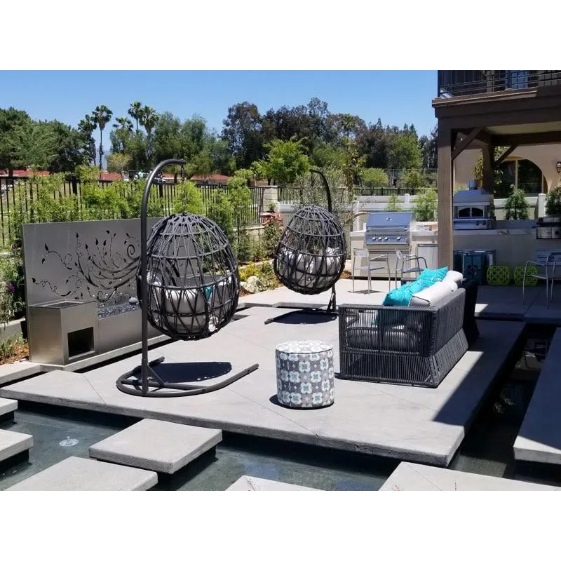 Milano Hanging Chair in Echo Ash w/ Self Welt