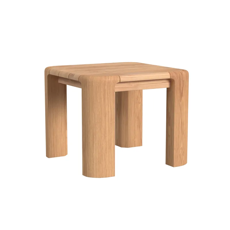Playa Natural Teak End Table