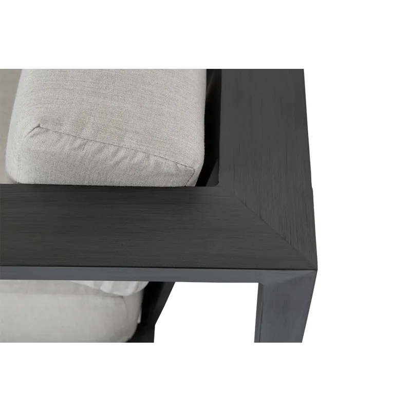 Redondo Club Chair in Cast Silver, No Welt