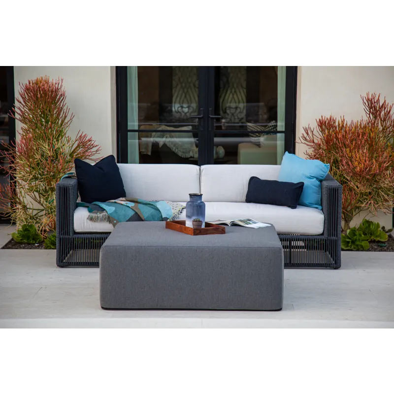 Milano Sofa in Echo Ash w/ Self Welt