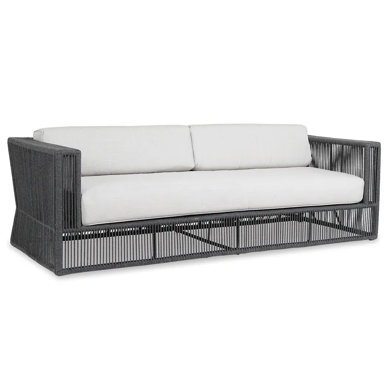Milano Sofa in Echo Ash w/ Self Welt