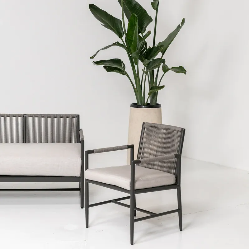 Pietra Dining Chair in Echo Ash, No Welt