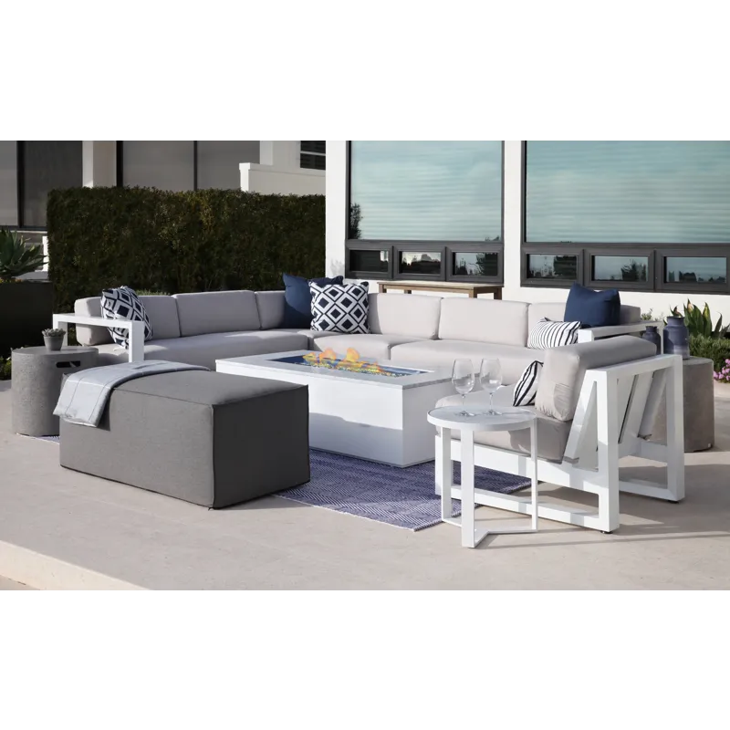 MULTI 24" x 48" Rectangle Coffee Table/Ottoman in Heritage Granite