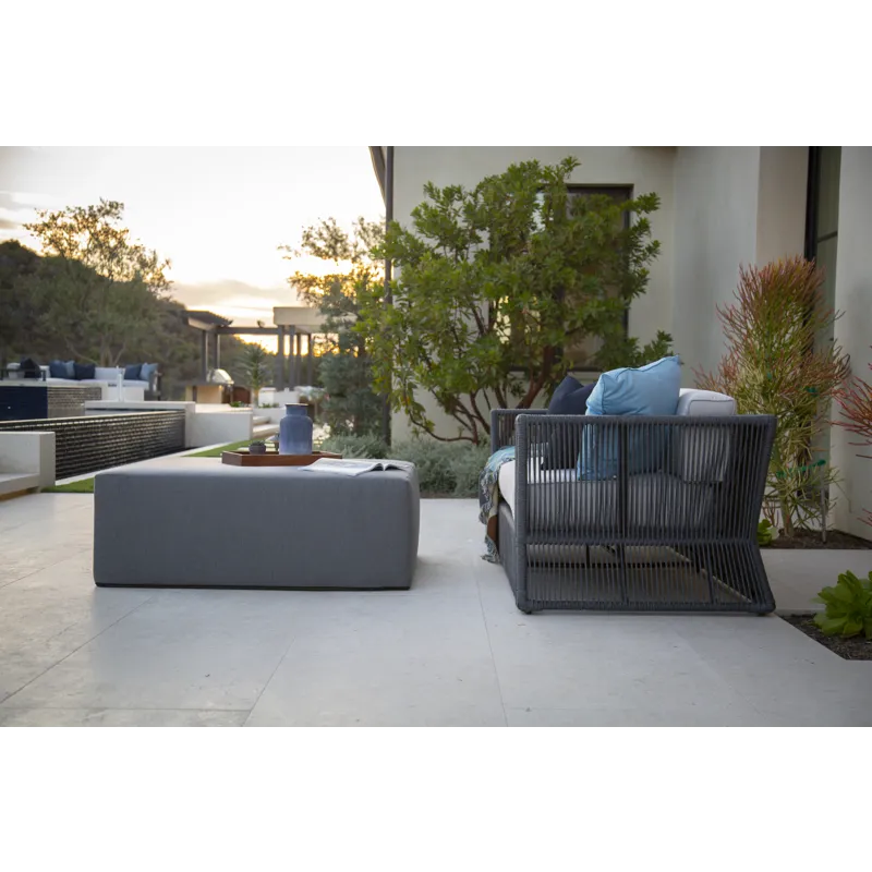 Milano Sofa in Echo Ash w/ Self Welt