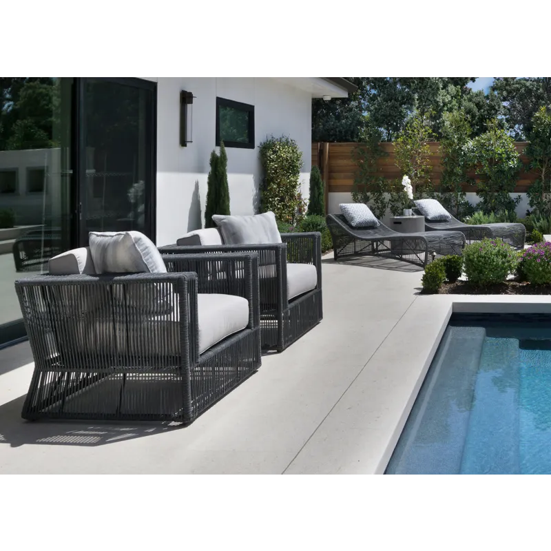 Milano Club Chair in Echo Ash w/ Self Welt