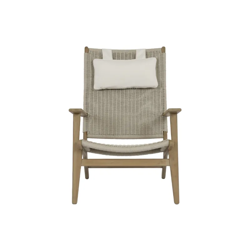Sedona Coastal Teak Cushionless Highback Chair