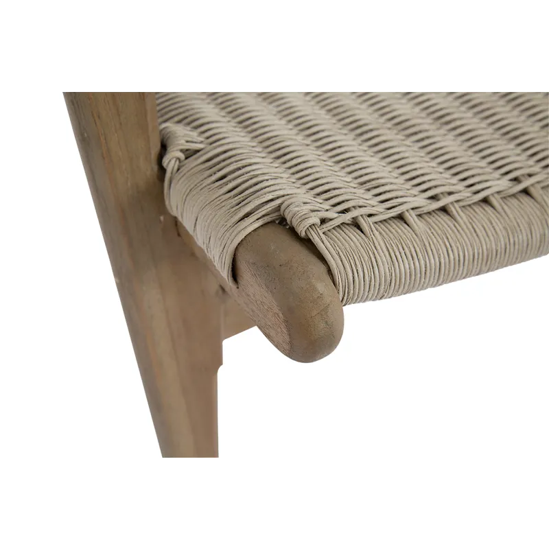 Sedona Coastal Teak Cushionless Accent Chair
