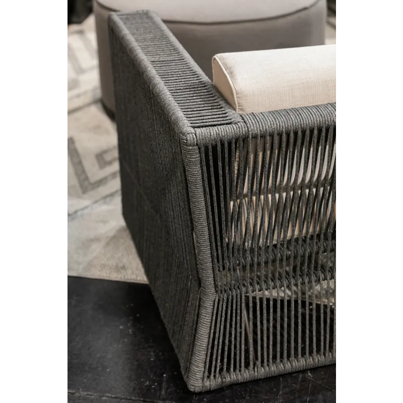 Milano Club Chair in Echo Ash w/ Self Welt