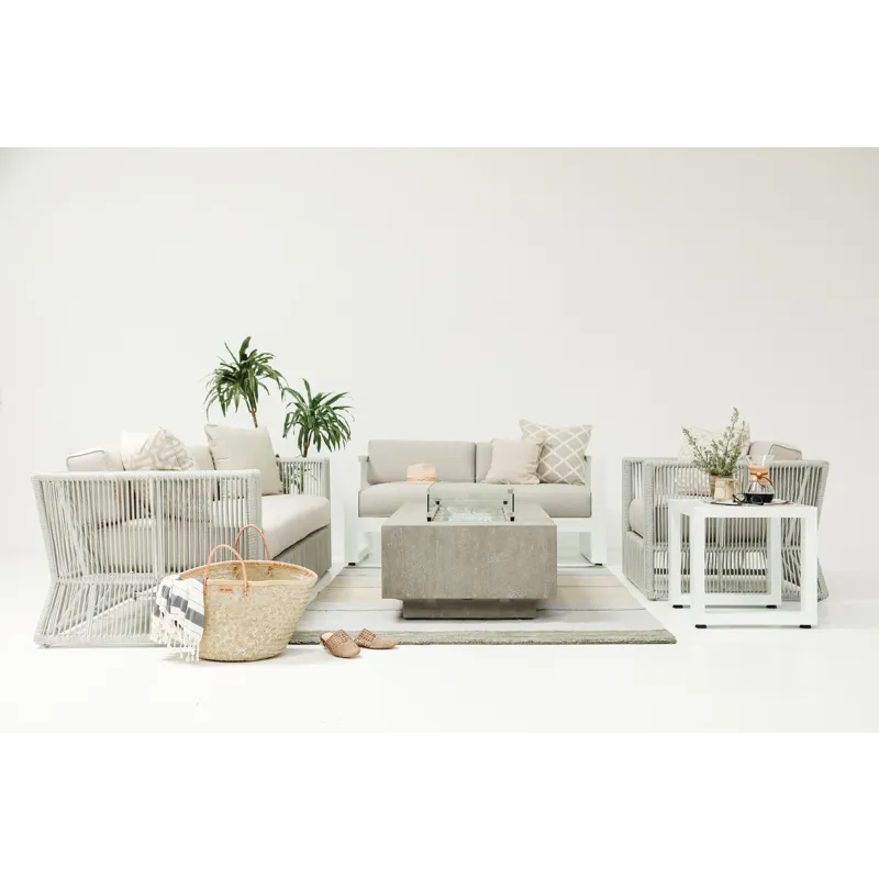 Miami Sofa in Echo Ash w/ Self Welt