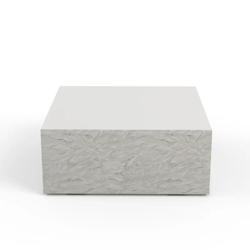 Bazaar Antique Stone Square Coffee Table