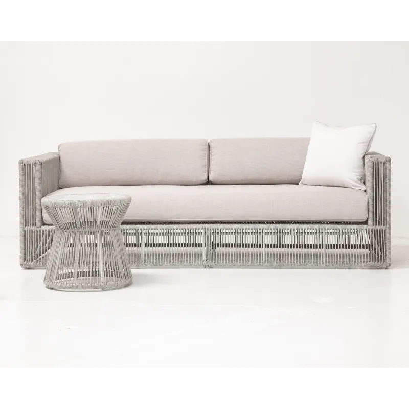 Miami Sofa in Echo Ash w/ Self Welt