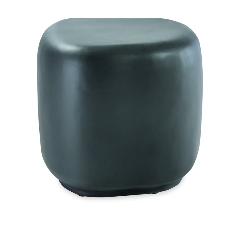 Bazaar Pebble End Table - Gray