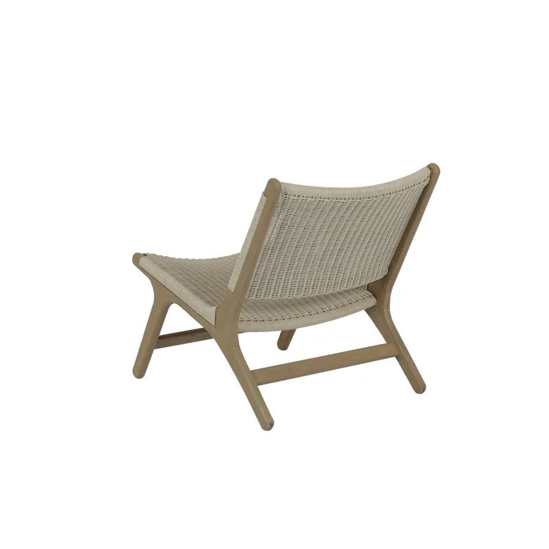 Sedona Coastal Teak Cushionless Accent Chair