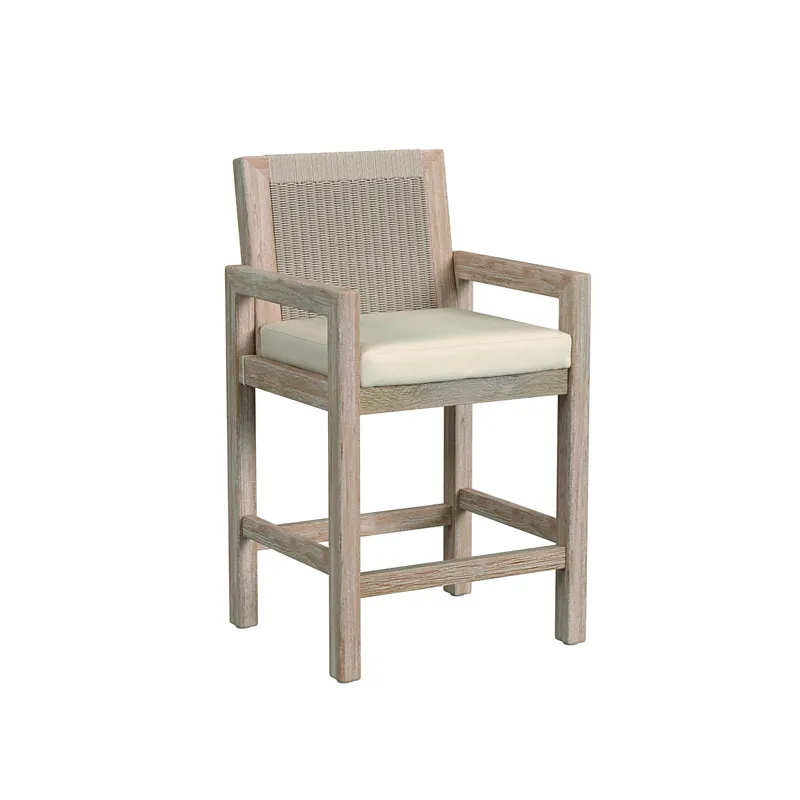 Sedona Barstool in Canvas Canvas, No Welt