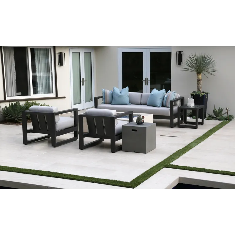 Redondo Club Chair in Cast Silver, No Welt