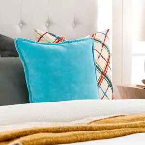 Cotton Velvet Pillow Cover