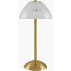 FURNAS GLASS SHADE LAMP