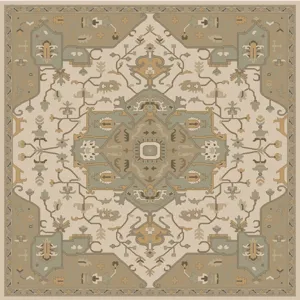 Caesar Square Rug