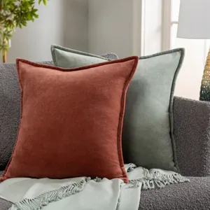 Cotton Velvet Pillow Cover