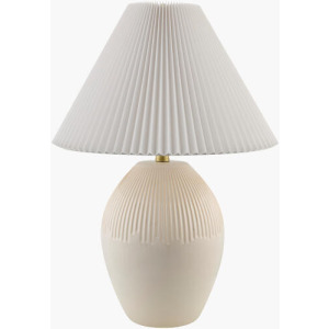 Padstow Accent Table Lamp - Glazed Cream