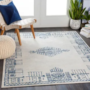 Roma 6'7" x 9' Rug