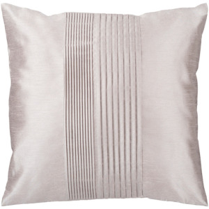 Solid Pleated Pillow Cover