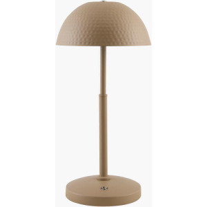Elvas Accent Table Lamp - Taupe Metal