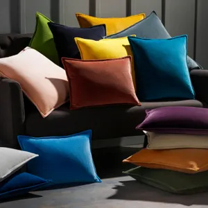 Cotton Velvet Pillow Cover