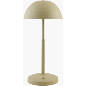 Elvas Accent Table Lamp - Cream Metal