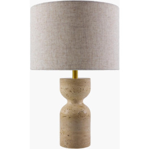 Pediba Accent Table Lamp - Natural Beige