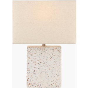 Lorzan Accent Table Lamp - Brushed White