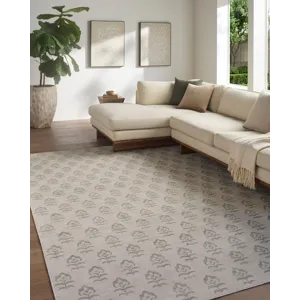 Flora Machine Woven Rug