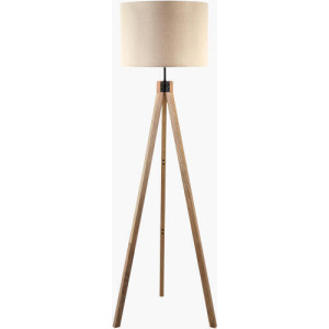 Verdantia Accent Floor Lamp - Natural Brown