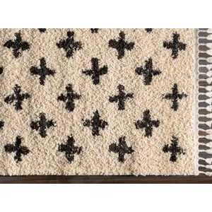 Berber Shag 7'10" x 10'2" Rug