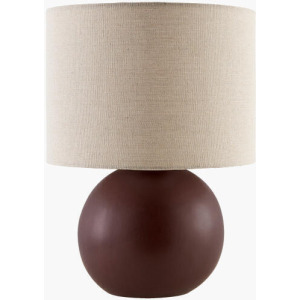 Elio Accent Table Lamp - Dark Brown